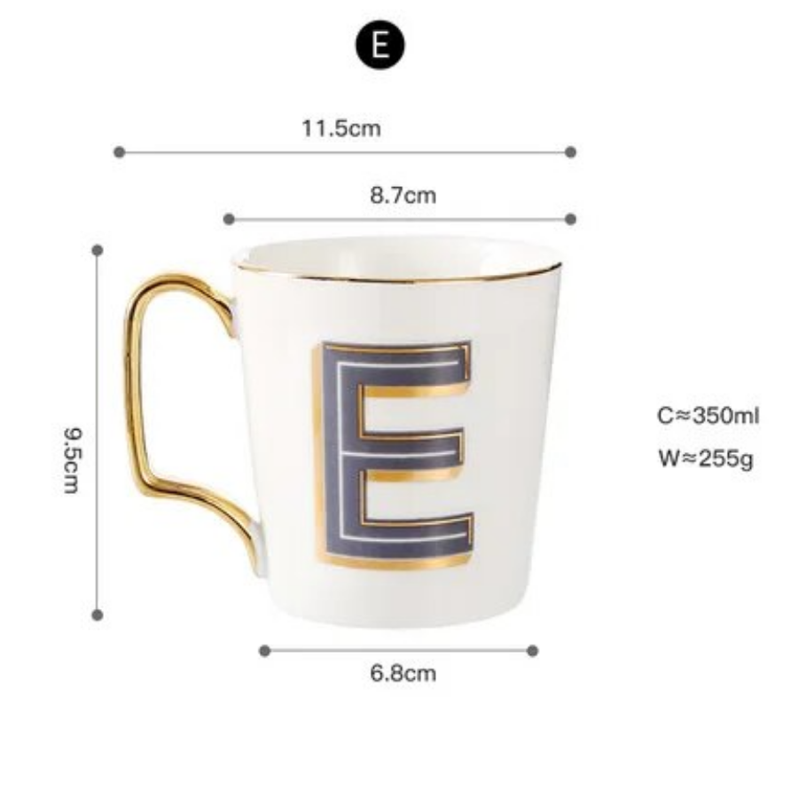 LETTER CUP Cốc cao chữ E 5193E