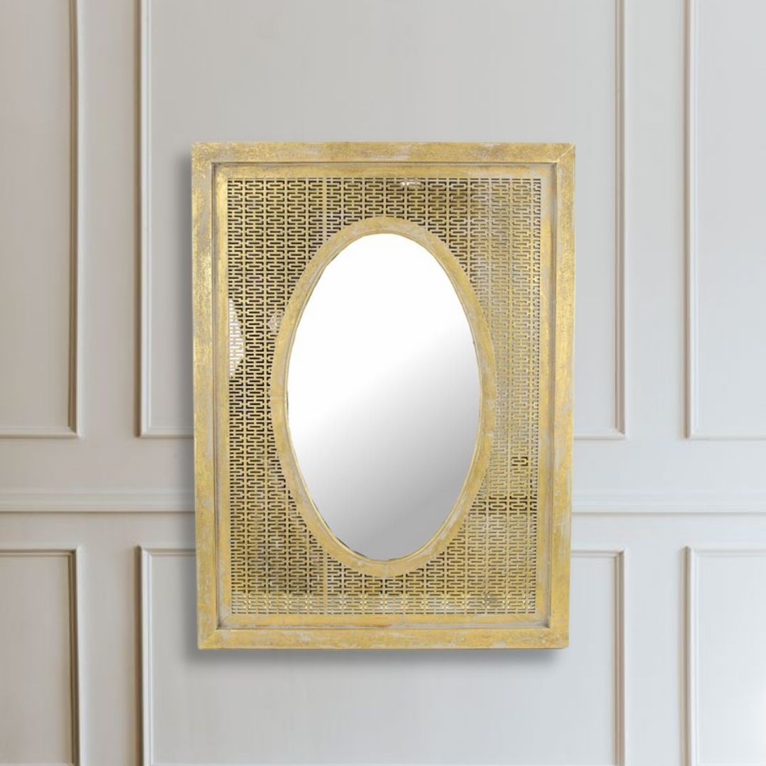 [SALE] KERSTEN Gương Metal Gold 59x4x79cm XET-2617