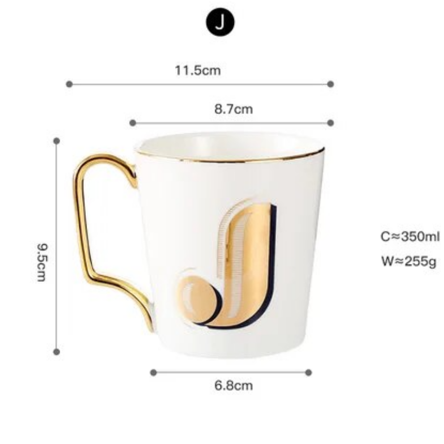 LETTER CUP Cốc cao chữ J 5193J