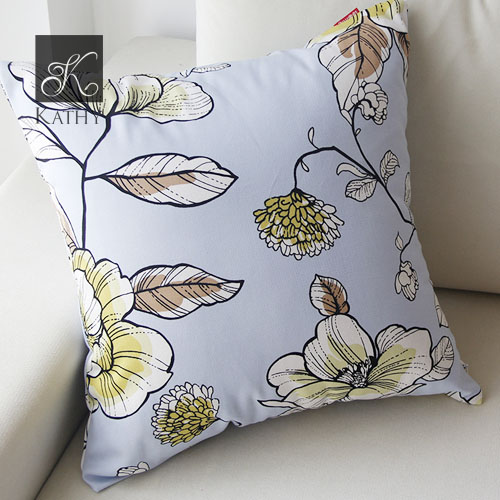 BLUE FLORAL Gối dựa 1960