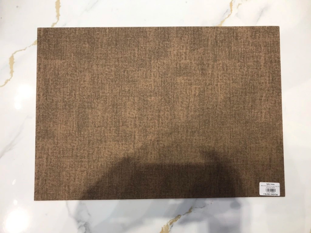 BROWN Khăn lót bàn ăn màu nâu trầm cỡ 30*45 2460NT