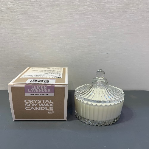 CRYSTAL CANDLE Nến thơm hương hoa lavender 3081A