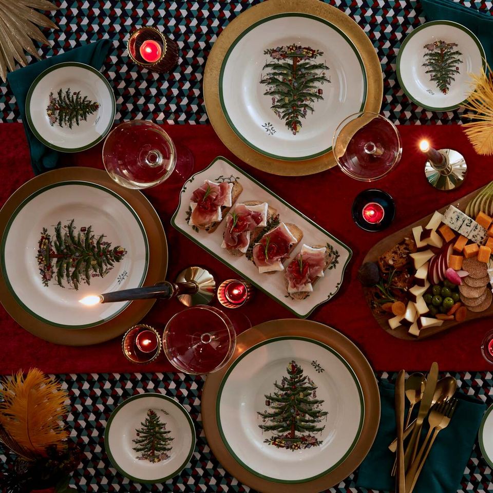 PM XMAS TREE Set bàn ăn 12 món Giáng Sinh XT8176-XM