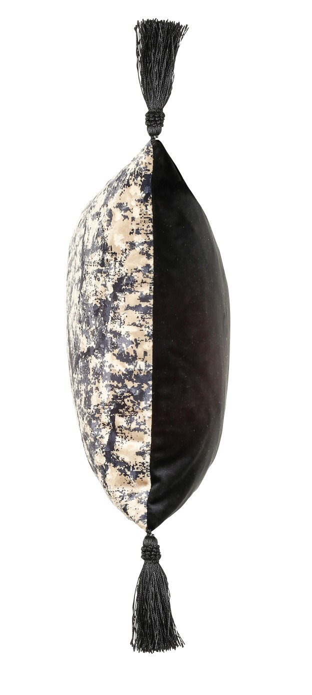 SB Vỏ gối cao cấp SABINE 45X45CM BLACK /GOLD 3CT1268A