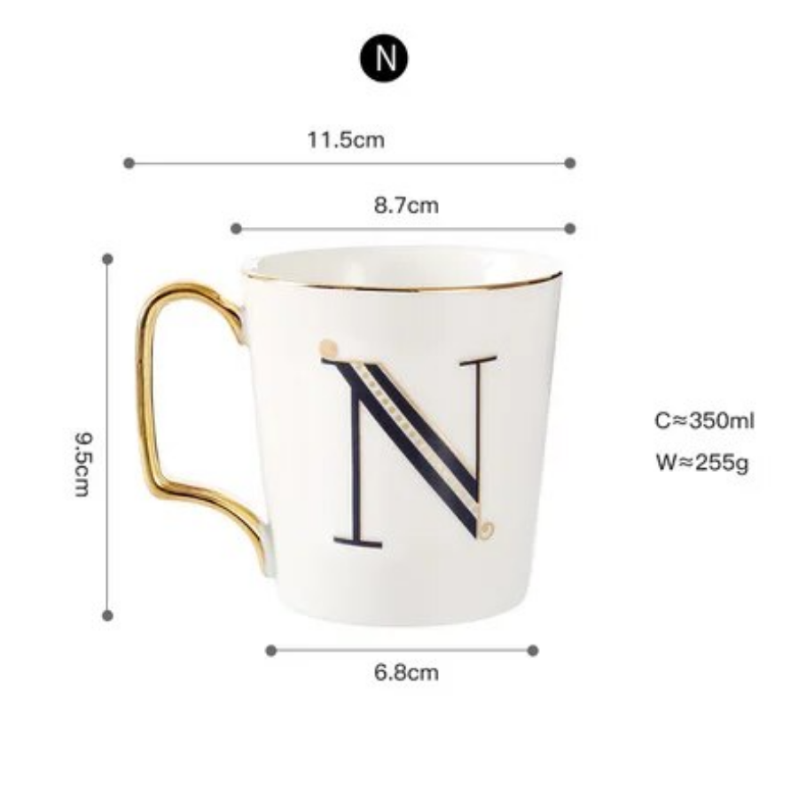 LETTER CUP Cốc cao chữ N 5193N