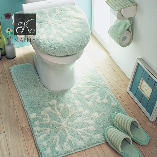 SNOW Bộ thảm toilet Xuất Nhật 1724