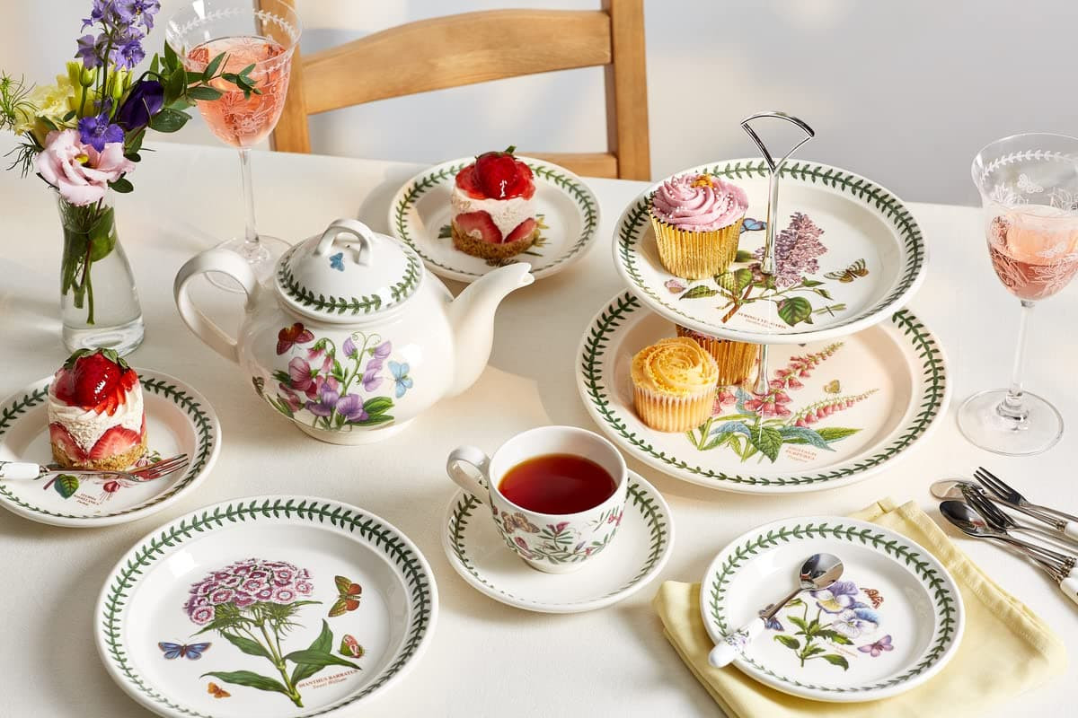 PM Botanic Garden Ấm trà thương hiệu Portmeirion Vương Quốc Anh BG00605