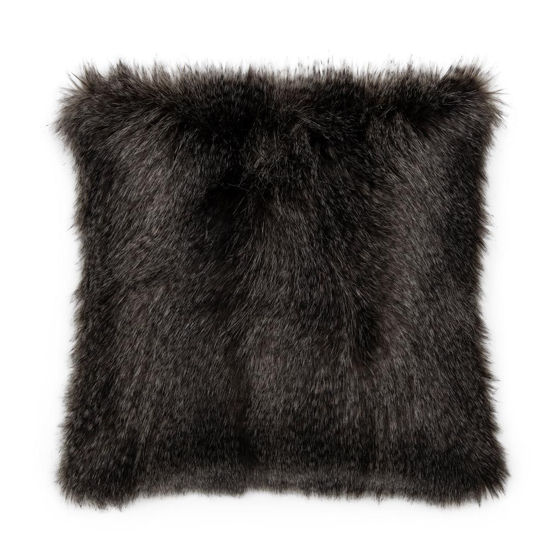 RM Lowe Faux Fur Vỏ gối lông cao cấp màu đen 50x50 490770