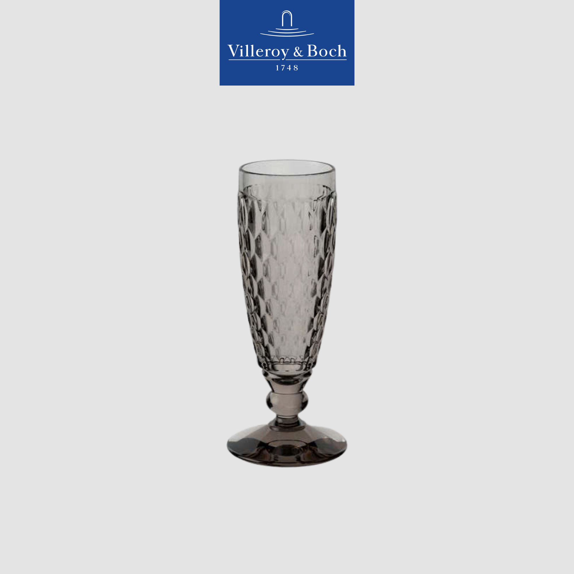 VB Boston Ly Rượu màu smoke ghi 120ml Villeroy & Boch nhập khẩu từ Đức 1173090075