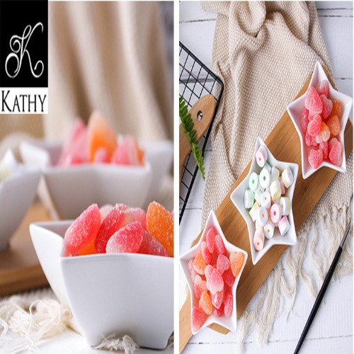 FRUIT Bộ 3 bát kèm khay gỗ hình ngôi sao 5159