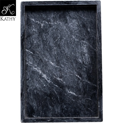 MARBLE Khay đá màu đen CN 5198