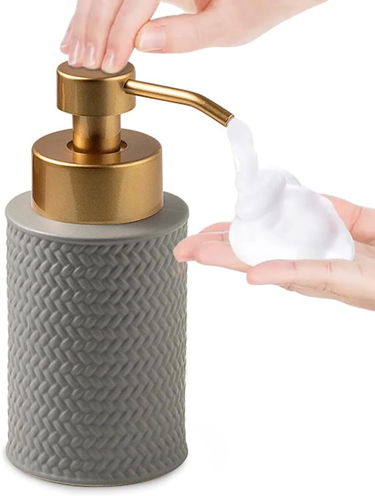 LUXURY MORDEN Bình đựng xà phòng vân nổi 270ml 5483X