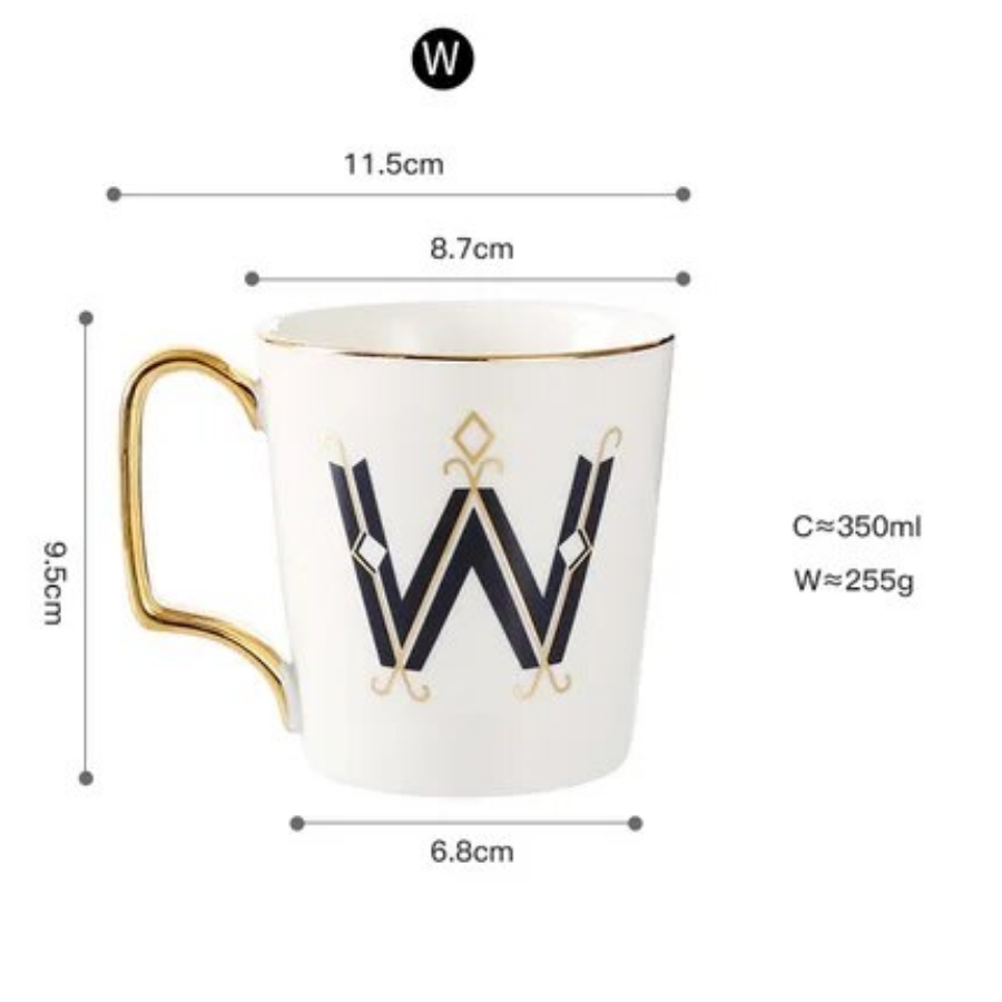 LETTER CUP Cốc cao chữ W 5193W