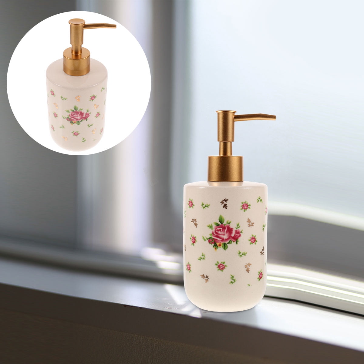 FLORAL Bình đựng xà phòng hình bông hoa 5682