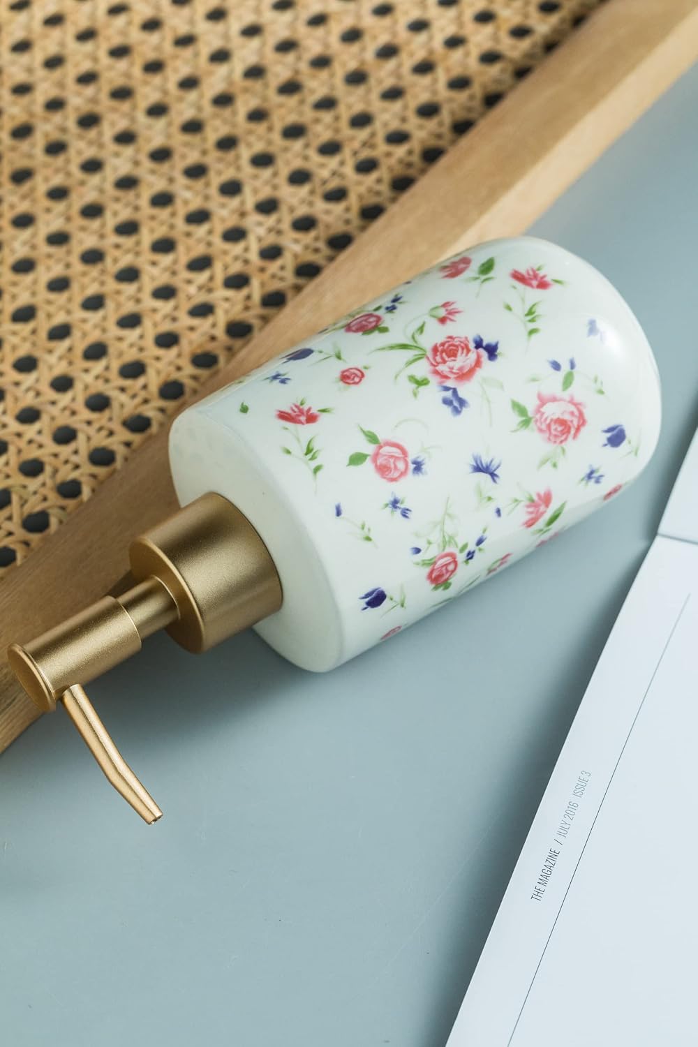 FLORAL Bình đựng xà phòng hình bông hoa 5682T