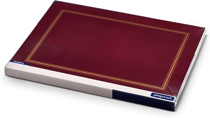 PM Classic Burgundy Set 4 tấm lót bàn ăn thương hiệu Pormeirion Vương Quốc Anh X0010648043