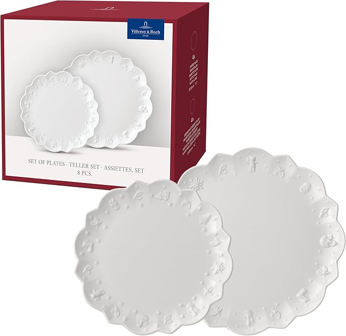 VB Delight Bộ đĩa gồm 8 món thương hiệu Villeroy & Boch nhập khẩu từ Đức 1486589015