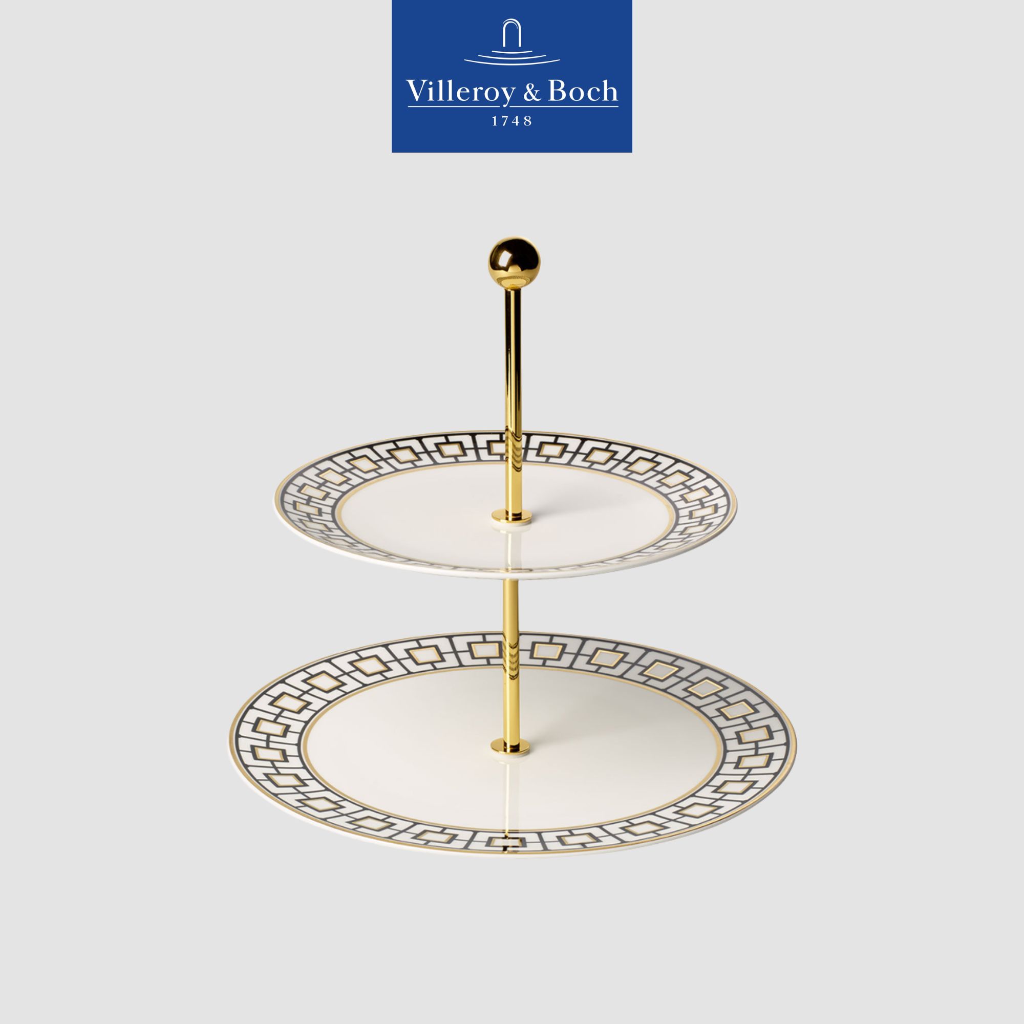 VB Metrochic Đĩa 2 tầng 27cm của thương hiệu Villeroy & Boch được sản xuất tại Đức 1044837880
