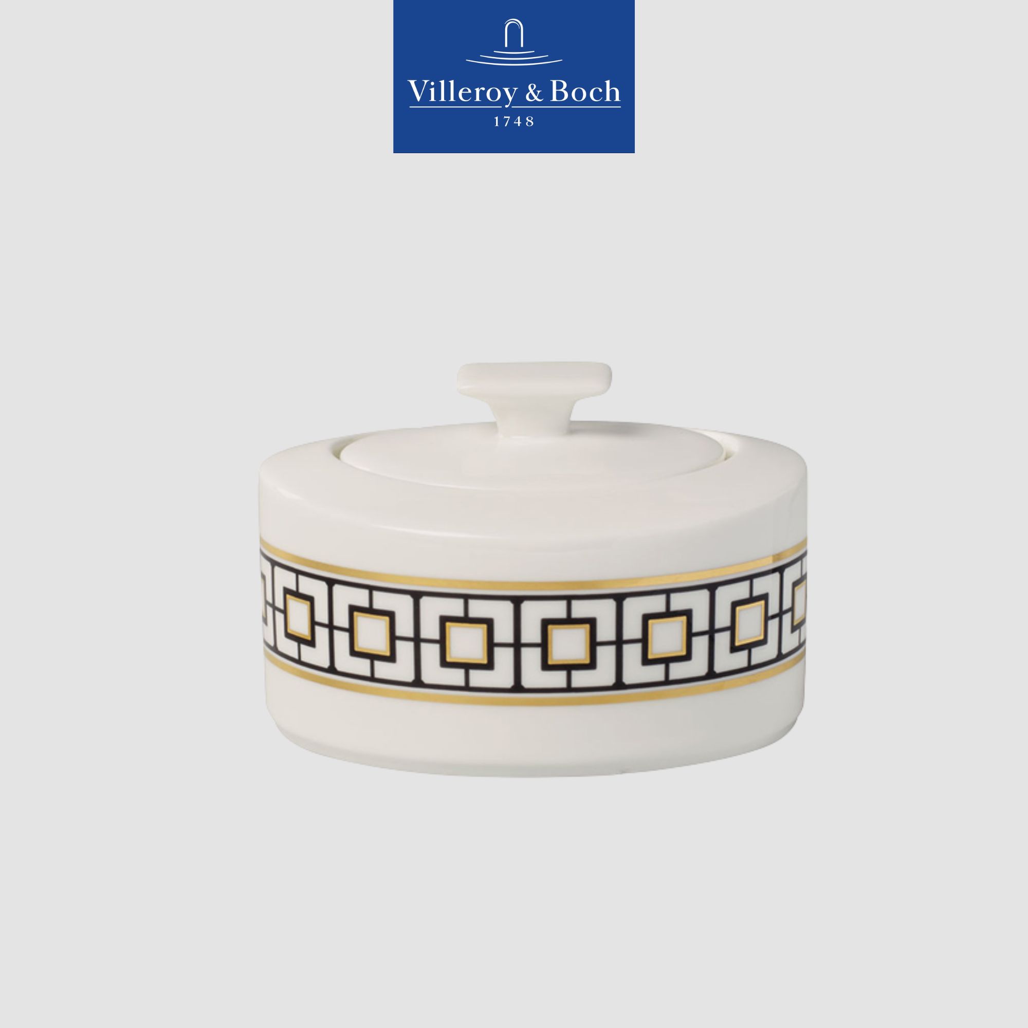 VB Metrochic Hũ đựng mứt 16x15x10cm dành cho 1 người của thương hiệu Villeroy & Boch sản xuất tại Đức 1044838230