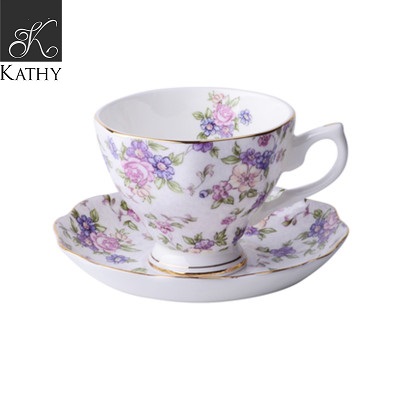 ROYAL LAVENDER Bộ chén trà 1 người hoa tím 5264