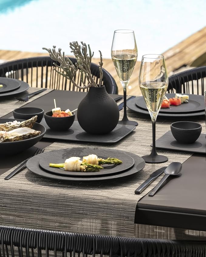VB Manufacture Rock Bát nước chấm màu đen đến từ thương hiệu Villeroy & Boch sản xuất tại Đức 1042393932