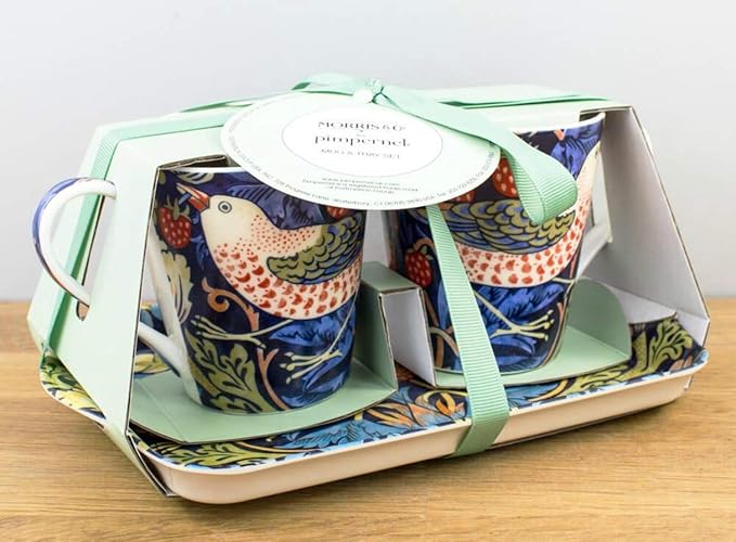 PM S'berry Thief  Set đôi cốc kèm khay 180ml thương hiệu Portmeirion Vương Quốc Anh X0011658717