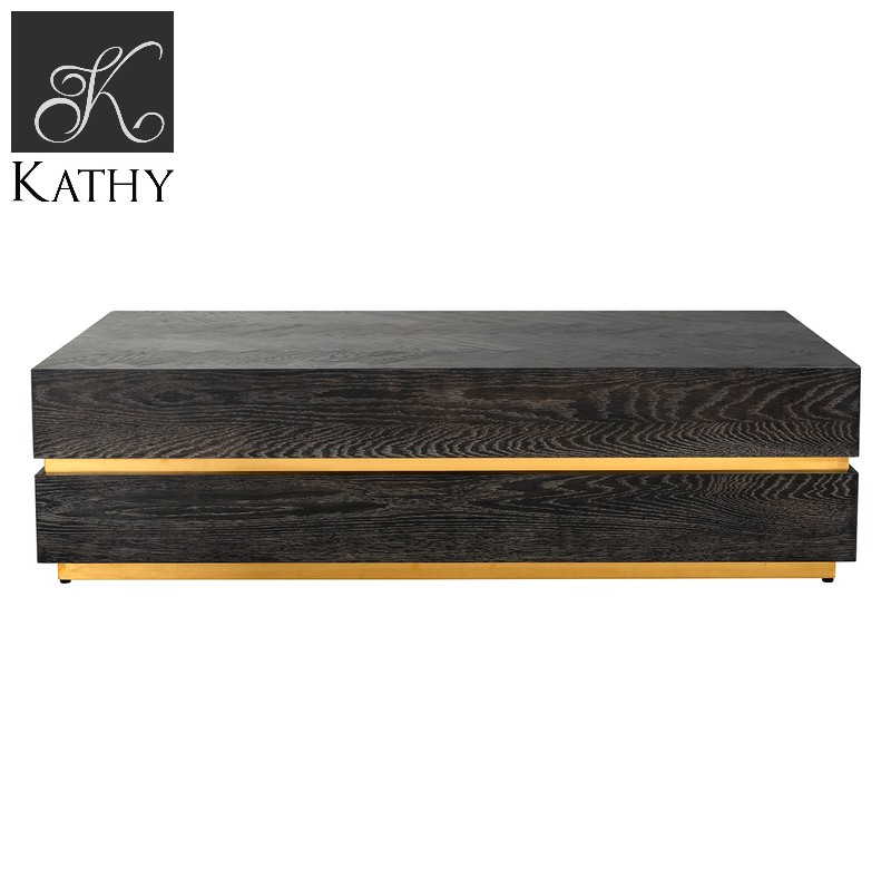 BLACKBONE Bàn cà phê Coffee table gold 150x80 17447