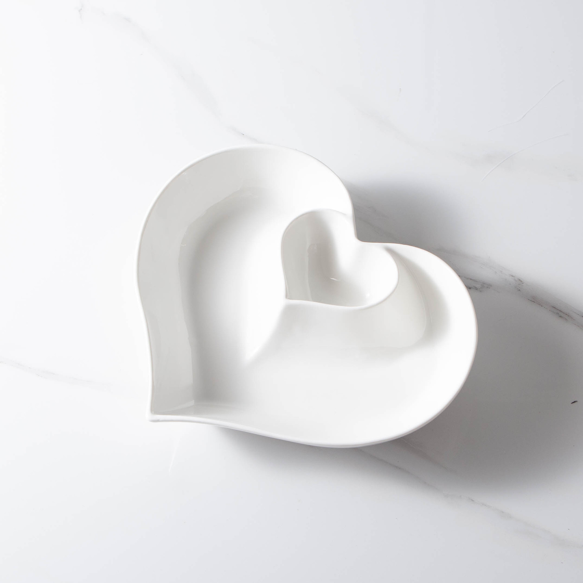 HEART Bát đựng salad hình trái tim kích thước 27x23cm 7700BS