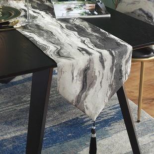 GALAXY Table runner màu đen trắng 32x200cm  7250DT