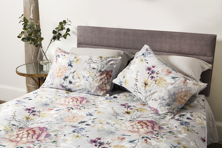 SB Set vỏ chăn gối cao cấp EDEN KING DUVET SET GREY 3BL162C