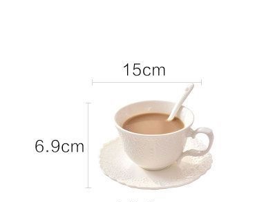 QUEEN LACE Bộ trà 1 người 2302C