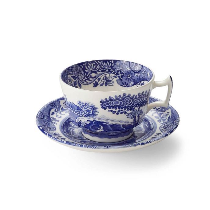 PM SPODE BLUE ITALIAN Set chén đĩa lót  BLI1130