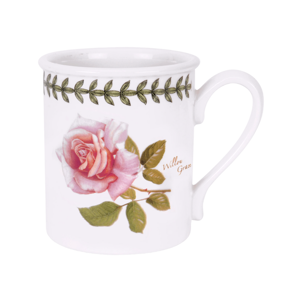 PM Botanic Garden Cốc cao 260ml hoa hồng quyến rũ thương hiệu Portmerion sản xuất tại Vương Quốc Anh BR48700