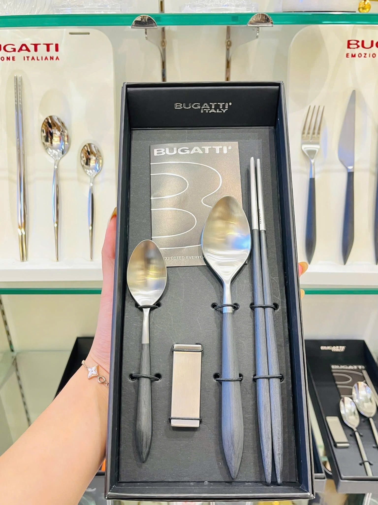 Bugatti ARES Thìa cà phê BLACK ASBN-00407-SS