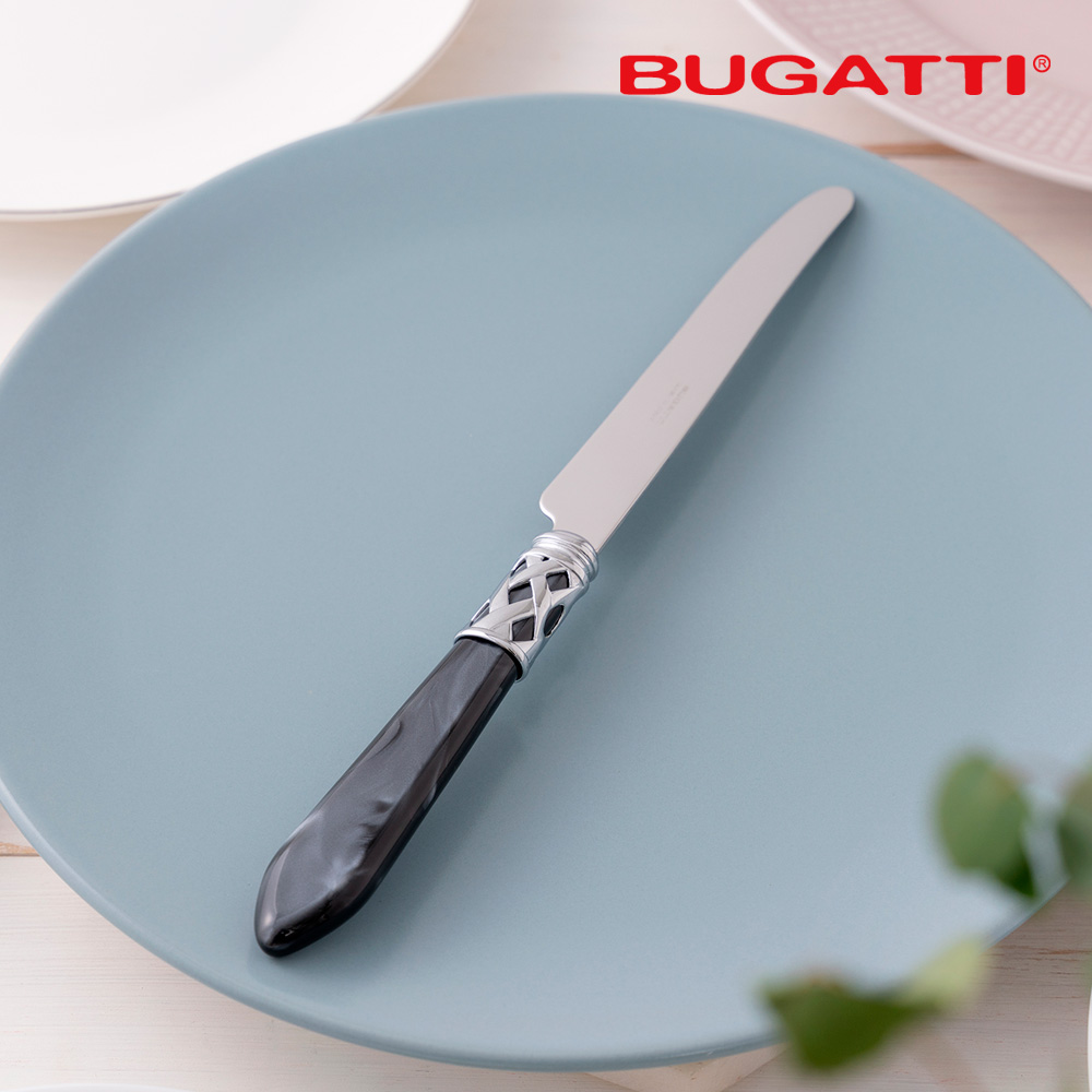 Bugatti ALADDIN Dao ăn BLACK MP ALCNM-04206-SS