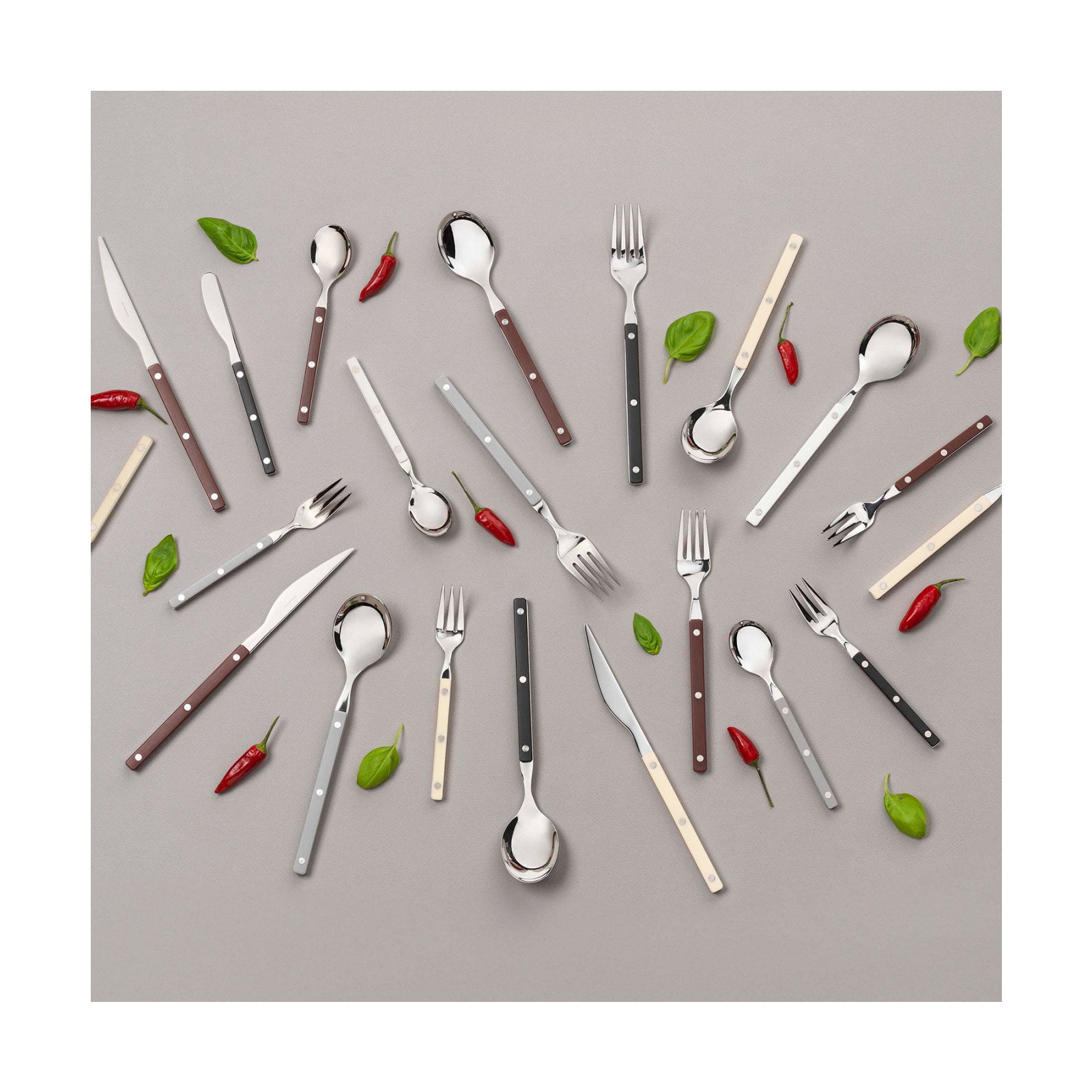 Bugatti ALLEGRA Thìa cà phê BROWN AG8U-00607