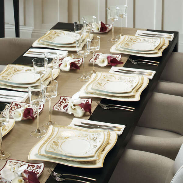 VB Ella part.gold plated Dao bàn ăn dành cho 1 người Villeroy & Boch nhập khẩu từ Đức 1263510065