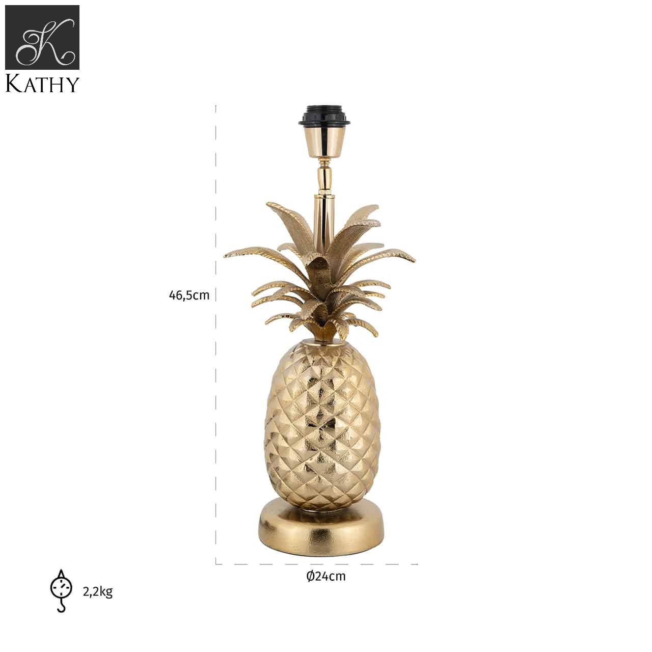 Colada Đèn bàn pineapple gold 1LB0066