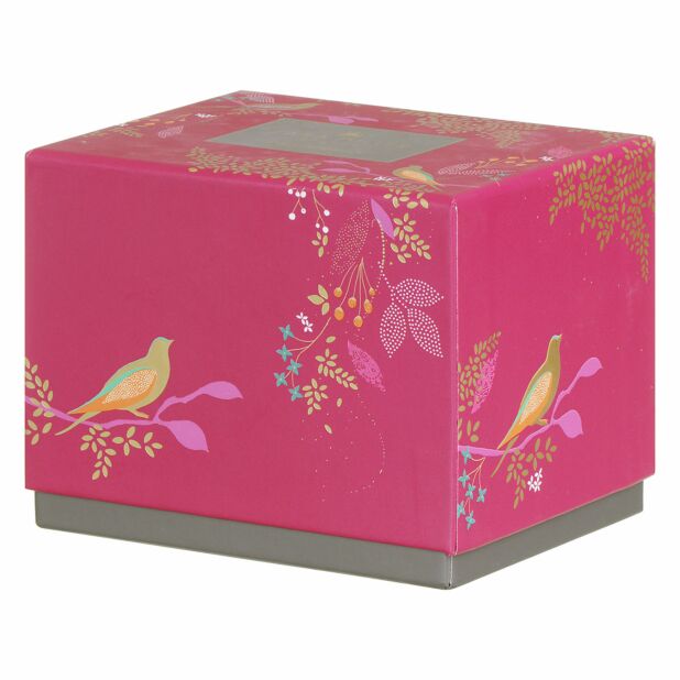 PM Sara Miller Chelsea Cốc cao màu hồng 344ml mạ vàng 22ct thương hiệu Portmerion Anh Quốc SMCP78914-XG