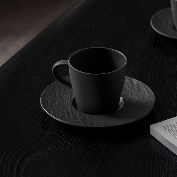 VB Manufacture Rock Chén Espresso màu đen đến từ thương hiệu Villeroy & Boch sản xuất tại Đức 1042391420