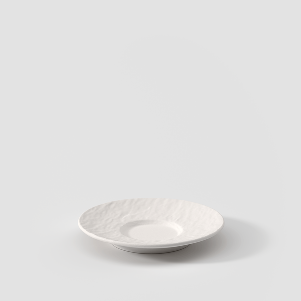 VB Manufacture Rock blanc Đĩa lót chén màu trắng 12cm đến từ thương hiệu Villeroy & Boch sản xuất tại Đức 1042401430