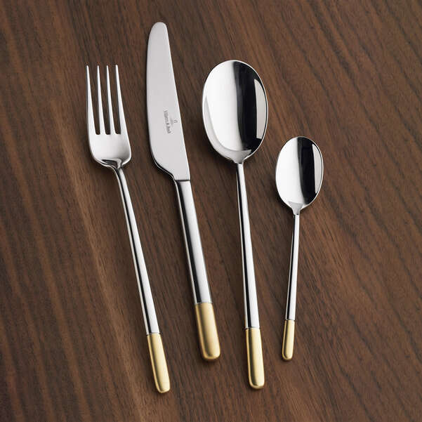 VB Ella part.gold plated Thìa tráng miệng 1263510070