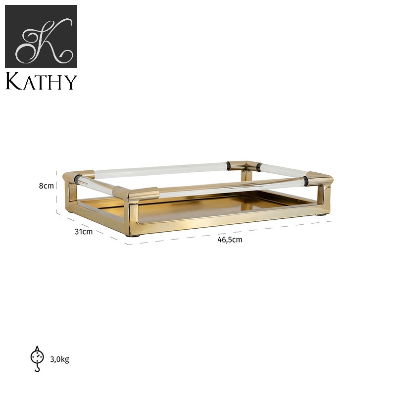 CAYDON Khay Tray gold 1TR0002