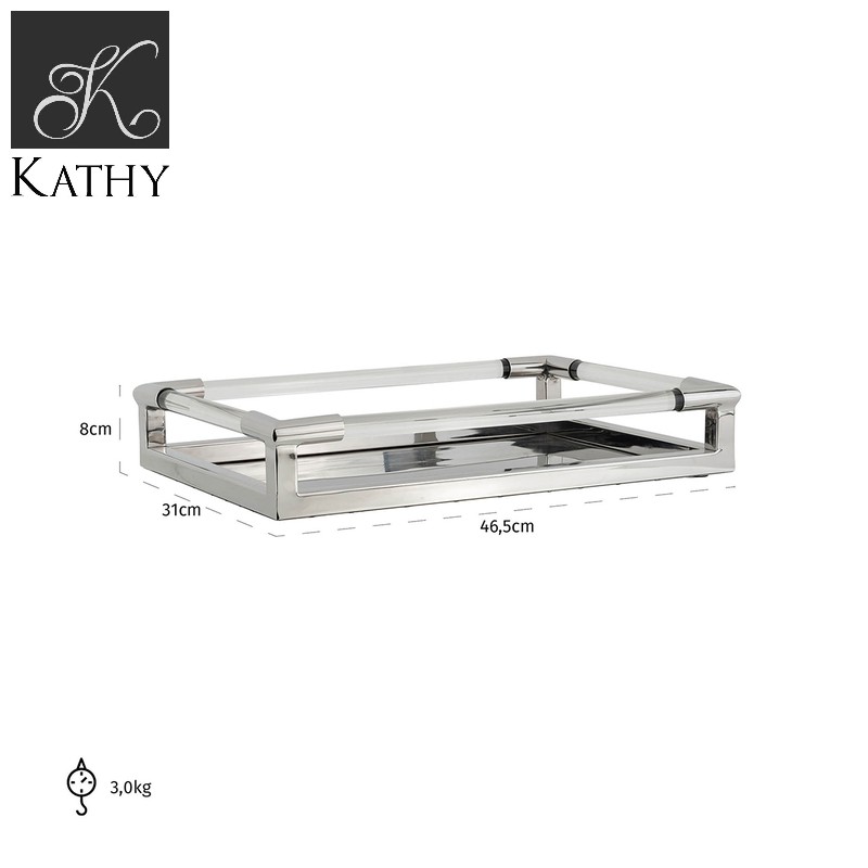 CAYLE Khay Tray silver 1TR0003