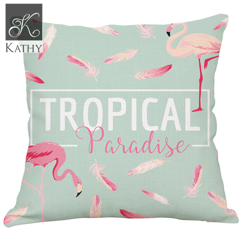 FLAMINGO Vỏ gối tựa tropical 2440