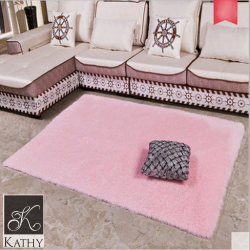 SOFT Thảm lông trang trí màu hồng 160*230cm 2452H
