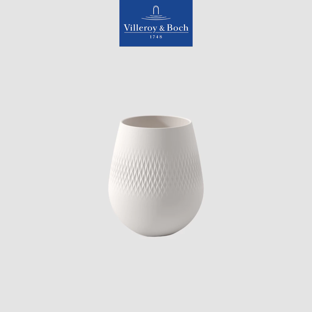 VB Manufacture Bình hoa màu trắng 14cm đến từ thương hiệu Villeroy & Boch sản xuất tại Đức 1016815514