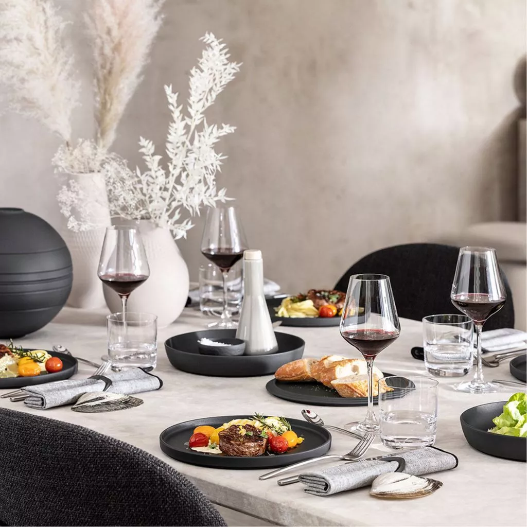 [SET QUÀ TẶNG] VB ICONIC LA BOULE Bộ Bàn Ăn 7 Món Sứ 2 in 1-Red Dot Design Award Chính Hãng Nhập Khẩu Đức