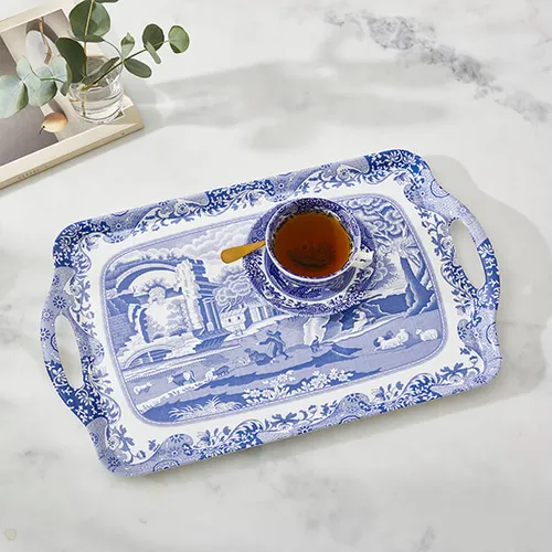 PM SPODE BLUE ITALIAN Khay đựng thương hiệu Portmeirion Vương Quốc Anh X0019518337
