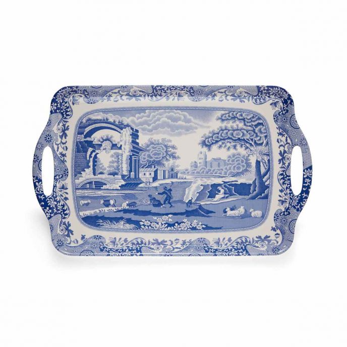 PM SPODE BLUE ITALIAN Khay đựng thương hiệu Portmeirion Vương Quốc Anh X0019518337